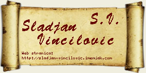 Slađan Vinčilović vizit kartica